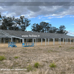Industrial Shed Design with Durable Steel Roofing Systems No-2243