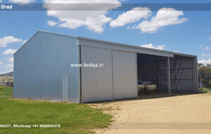 Industrial Shed Design with Contemporary Structural Concepts No-2254