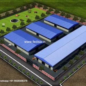 Industrial Shed Design with Premium Steel Architecture No-2255