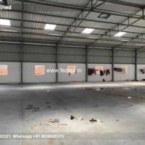 Industrial Shed Design with Efficient Steel Support Layout No-2260