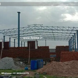 Industrial Shed Design with Strong Steel Structural System No-2276