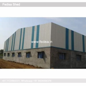 Industrial Shed Design with Premium Roofing Architecture No-2277