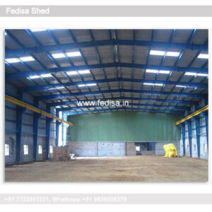 Industrial Shed Design with Spacious Factory Layout No-2286