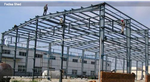 Industrial Shed Design with Efficient Structural Engineering No-2290