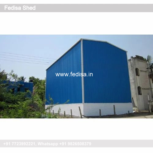 Industrial Shed Design with Contemporary Steel Roof Design No-2327