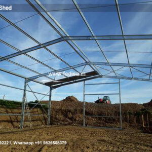 Industrial Shed Design with Strong Roof Structural Design No-2366