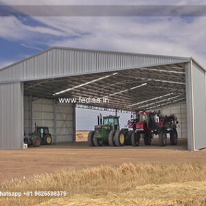 Industrial Shed Design with Functional Industrial Framework No-2367