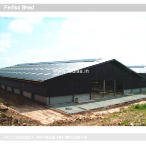 Industrial Shed Design with Spacious Industrial Working Area No-2377