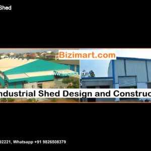 Industrial Shed Design with Modern Roof Support Systems No-2381
