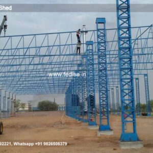 Industrial Shed Design with Contemporary Industrial Engineering No-2389