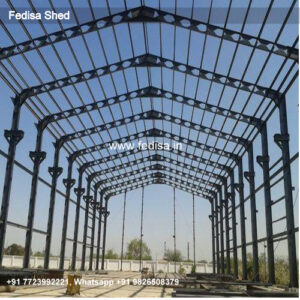 Industrial Shed Design with Functional Commercial Space Planning No-2403