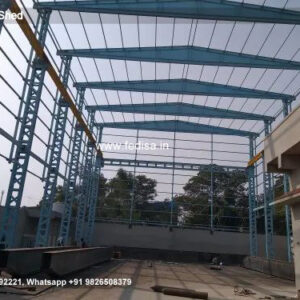 Industrial Shed Design for Large Factory Warehouse Projects No-2407