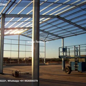 Industrial Shed Design with Premium Structural Steel Roofing No-2408