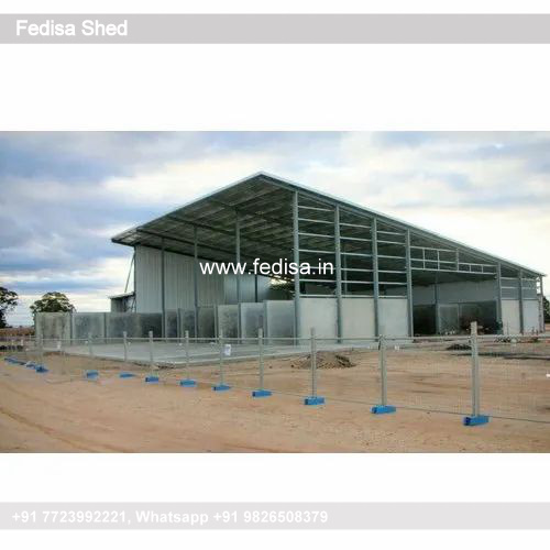 Industrial Shed Design with Durable Commercial Structure No-2411