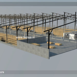 Industrial Shed Design with Efficient Industrial Engineering No-2413