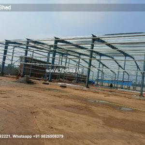 Industrial Shed Design with Functional Open Span Industrial Layout No-2432