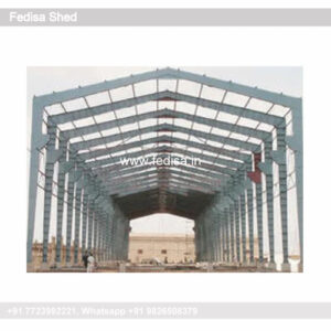 Industrial Shed Design with Attractive Factory Structural Design No-2434