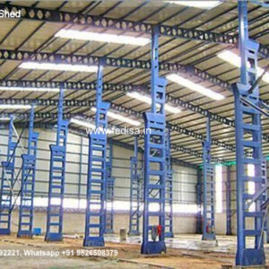 Industrial Shed Design with Efficient Commercial Space Usage No-2442