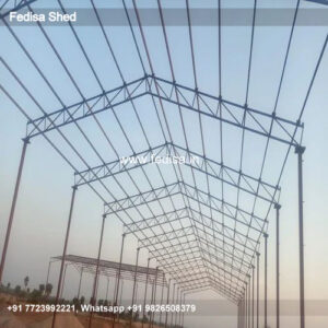 Industrial Shed Design with Spacious Open Industrial Structure No-2451