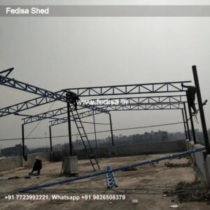 Industrial Shed Design with Modern Manufacturing Infrastructure Appeal No-2458