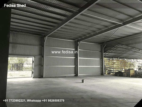 Industrial Shed Design with Contemporary Commercial Steel Design No-2460