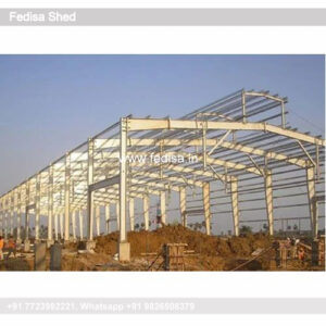 Industrial Shed Design with Attractive Roof Structural Detailing No-2467