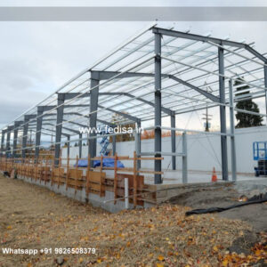 Industrial Shed Design with Modern Industrial Engineering Concepts No-2470