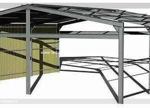 Industrial Shed Design for Industrial Warehouse Expansion Projects No-2480
