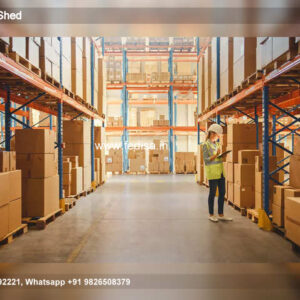 Industrial Shed Design with Functional Steel Structural Planning No-2484