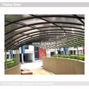 Industrial Shed Design with Strong Commercial Roof Framework No-2490