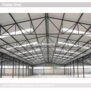 Industrial Shed Design for Factory and Commercial Storage Projects No-2495