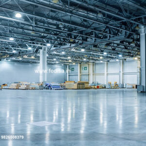 Industrial Shed Design with Weather Resistant Roofing