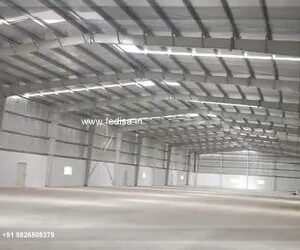 Industrial Shed Design with Modern Structural Beauty