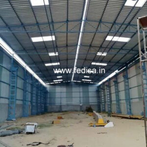 Industrial Shed Design with Contemporary Steel Framework