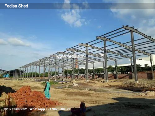 Industrial Shed Design with Efficient Ventilation System