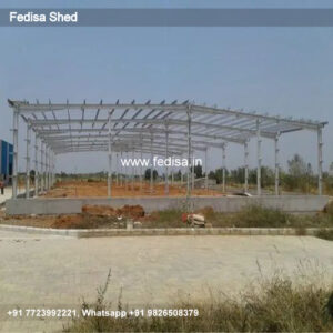 Industrial Shed Design with Contemporary Structural Layout