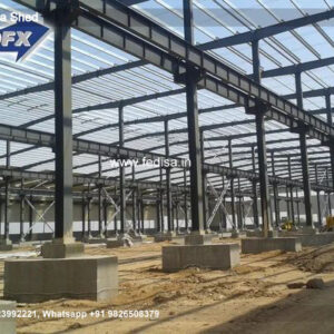 Modern Industrial Shed Design for Factory Construction