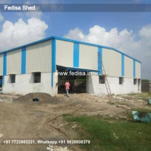 Industrial Shed Design with Efficient Structural Framework