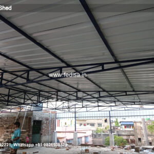 Industrial Shed Design with Spacious Operational Space
