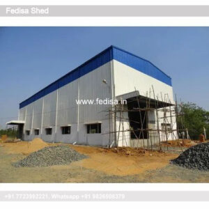 Industrial Shed Design with Heavy Steel Construction