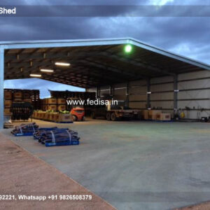 Industrial Shed Design with Modern Factory Layout