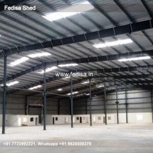 Industrial Shed Design with Spacious Roof Span