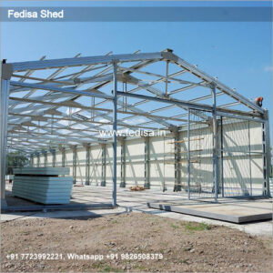 Industrial Shed Design with Functional Commercial Layout