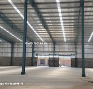 Industrial Shed Design with Elegant Factory Exterior