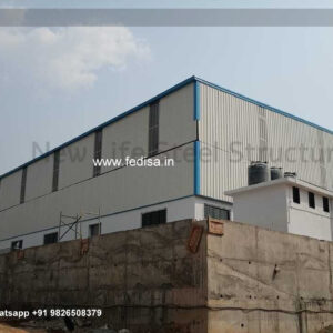 Industrial Shed Design with Contemporary Industrial Structure