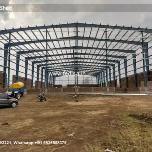 Industrial Shed Design with Durable Open Span Structure