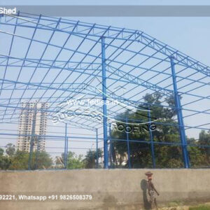 Industrial Shed Design with Modern Steel Architecture