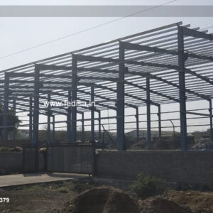 Industrial Shed Design with Steel Roof Framework
