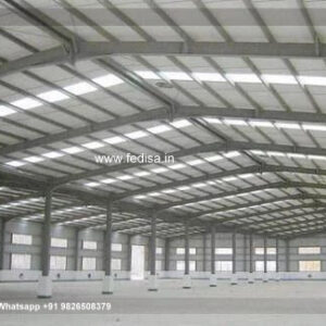 Industrial Shed Design with Attractive Roof Design
