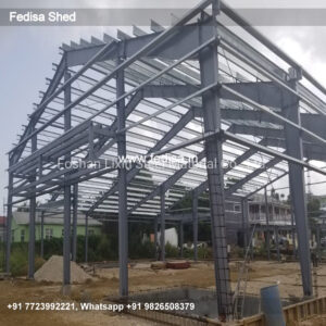 Industrial Shed Design with Premium Steel Architecture